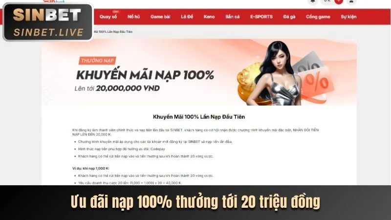 Thưởng chào mừng thành viên mới vip666 nhà cái